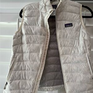 Patagonia Women's White Puffer Vest